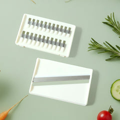 Multifunctional Vegetable Cutter Set with Interchangeable Blades