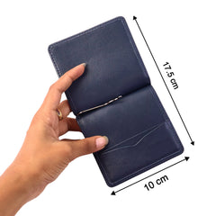 Stylish slim wallet for men with gift-ready packaging