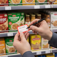 Multipurpose Writable Label Stickers (5 Sheets Set)