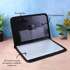 Business document carrying folder