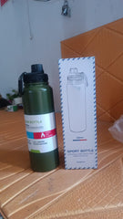 Stainless Steel Double Wall Vacuum-Insulated Drink Water Bottle (800 ML / Mix Color)