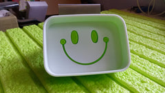 Portable Travel Soap Dish Box – Cute Cartoon Smile Face Draining Container