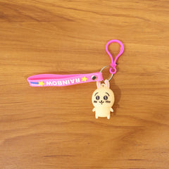 Cute Bunny Character Keychain (1 Pc)