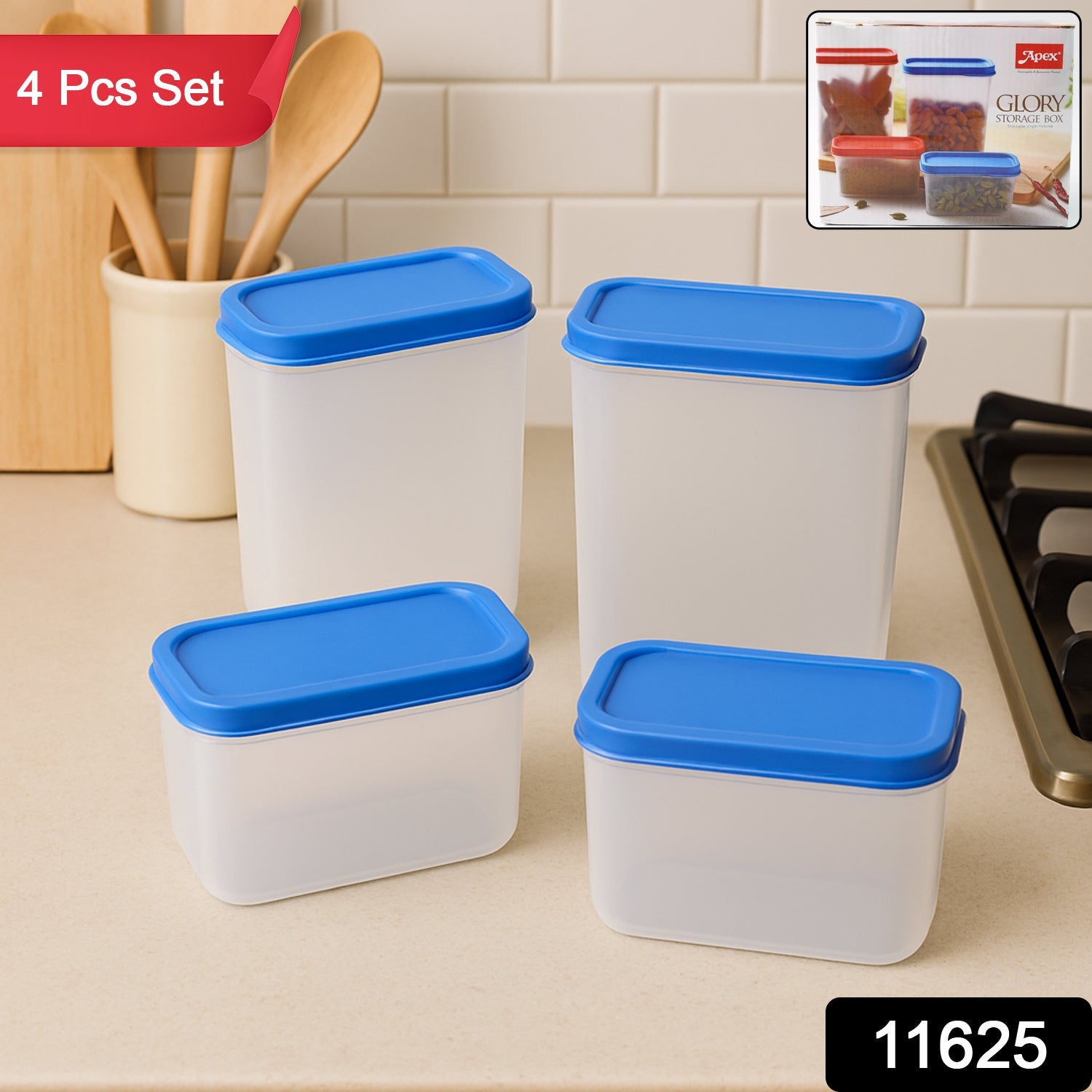 Apex Clear Glory Organizer Boxes