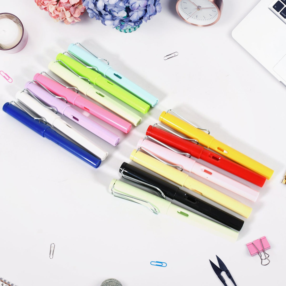 2-in-1 Everlasting Magic Pencil with Replaceable Eraser  (1 Pc / Mix Color)