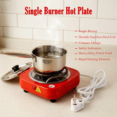 Portable Electric Hot Plate Single Burner -1 Pc