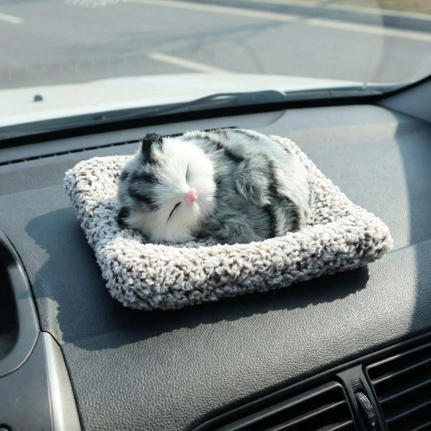 Adorable plush car ornament        

