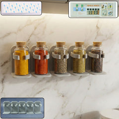Wall Mounted Spice Rack