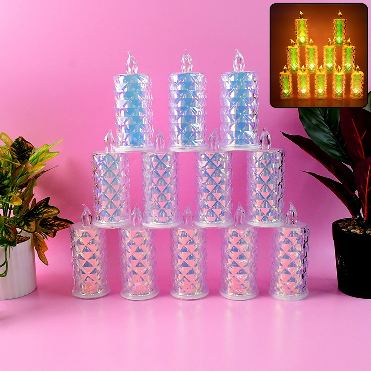 Smokeless LED Candles
